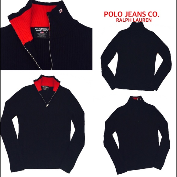 Polo Jeans Co. RL Sweater Cardigan Runs small - Picture 4 of 13